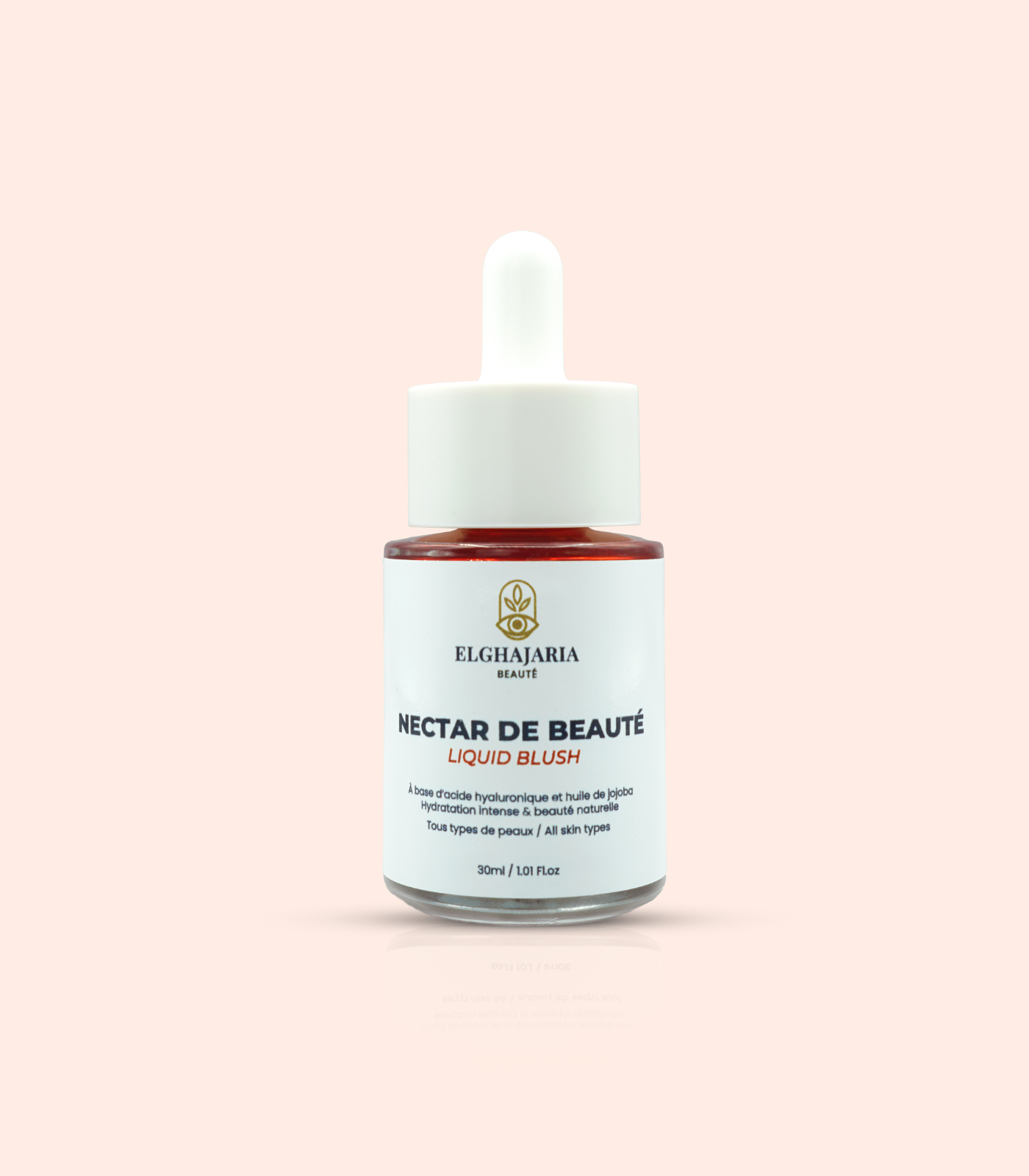 ELGHAJARIA 3 Blush Liquide Nectar de Beauté – Éclat Naturel & Hydratation Intense – Image 1